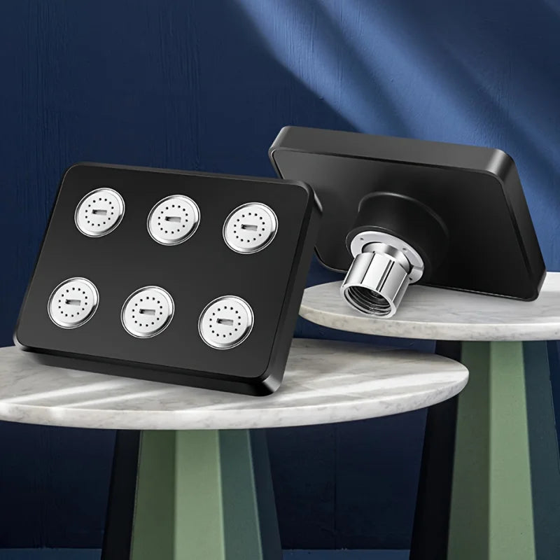 Upgrade Your Bathroom with this Supercharged Wall-Mounted Shower Head! bathroom accessories, shower head
