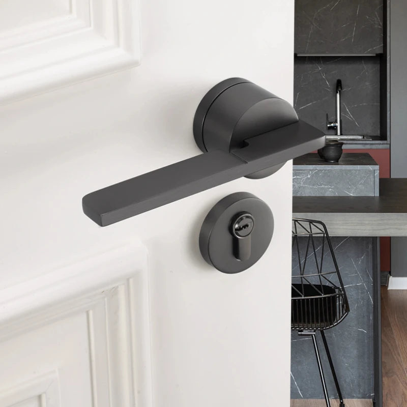 Bedroom Door Lock, Room Household Solid Wood Door Lock, Split Universal Silent Lock