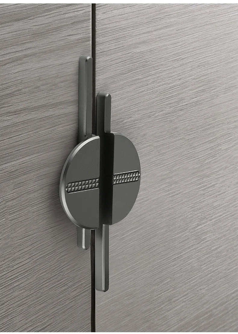 Modern Minimalist Semi-Circular Cabinet Handles - Luxury European Creative Pair Pulls for Wardrobe, Drawers & Furniture Cabinets