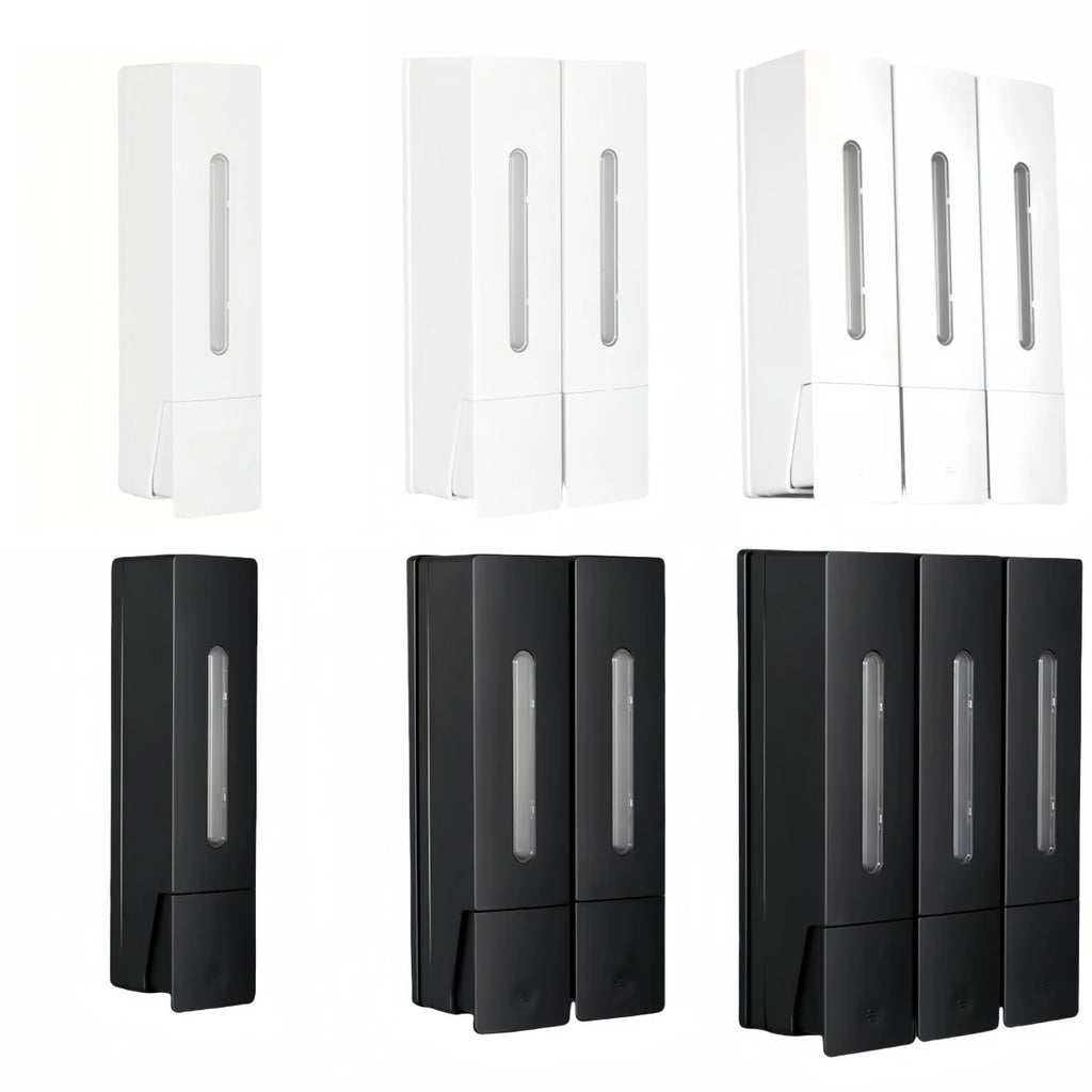 Bathroom Organization Bathroom Dispenser 265x135x65mm Easy Installation Method Upgraded Anti-slip Button Public Place Use