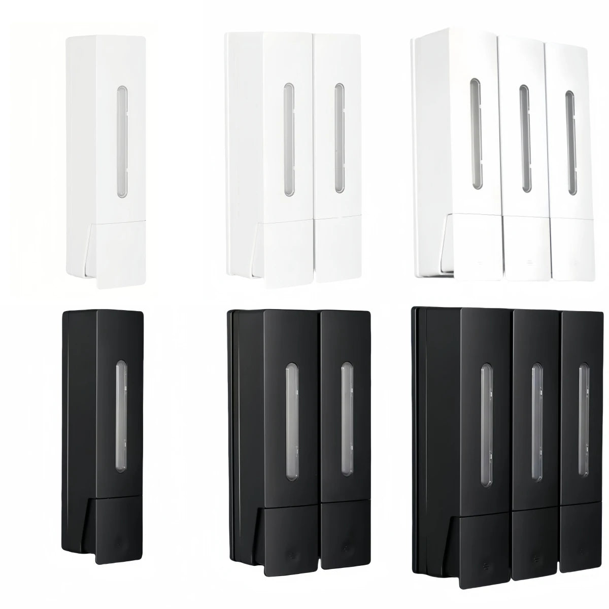 Bathroom Organization Bathroom Dispenser 265x135x65mm Easy Installation Method Upgraded Anti-slip Button Public Place Use