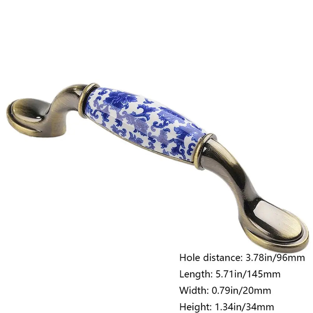 1Pcs 76mm/96mm/128mm Creative Furniture Antique Fashion Drawer Knobs Pull Handles Dresser Cabinet Handles Door Handle