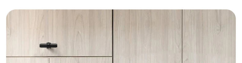 Modern Simple Black Handles for Furniture Wardrobe Cabinet Europe American Drawer Knob Hardware Kitchen Cabinet Handles