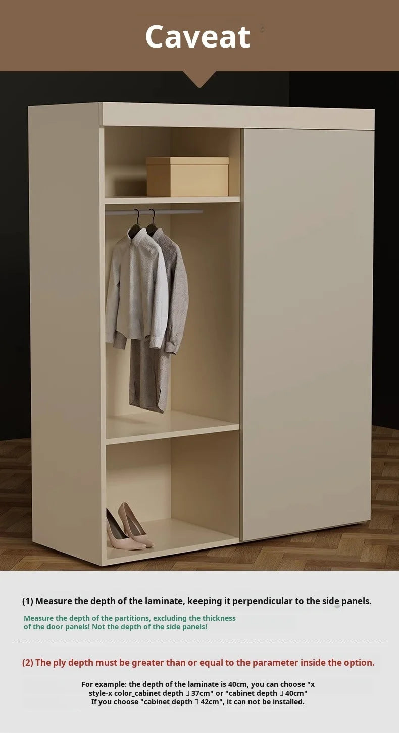 Thin cabinet topmounted telescopic wardrobe hanging rod Thin cabinet clothes hangers through wardrob Vertical Wardrobe