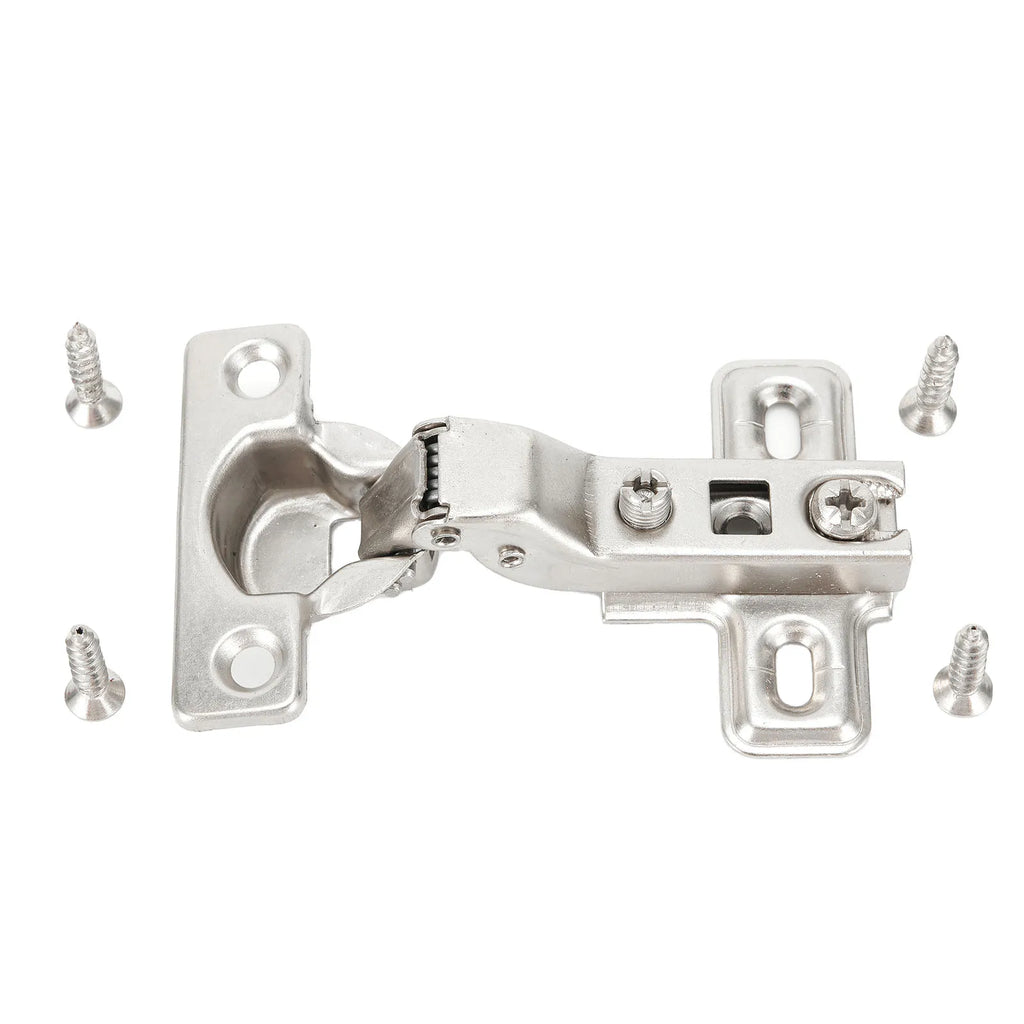 2Pcs 25mm Small Furniture Hinge Soft Close Hydraulic Damper Hinge For Kitchen Cabinet Cupboard Door Hinges Buffering Hardware