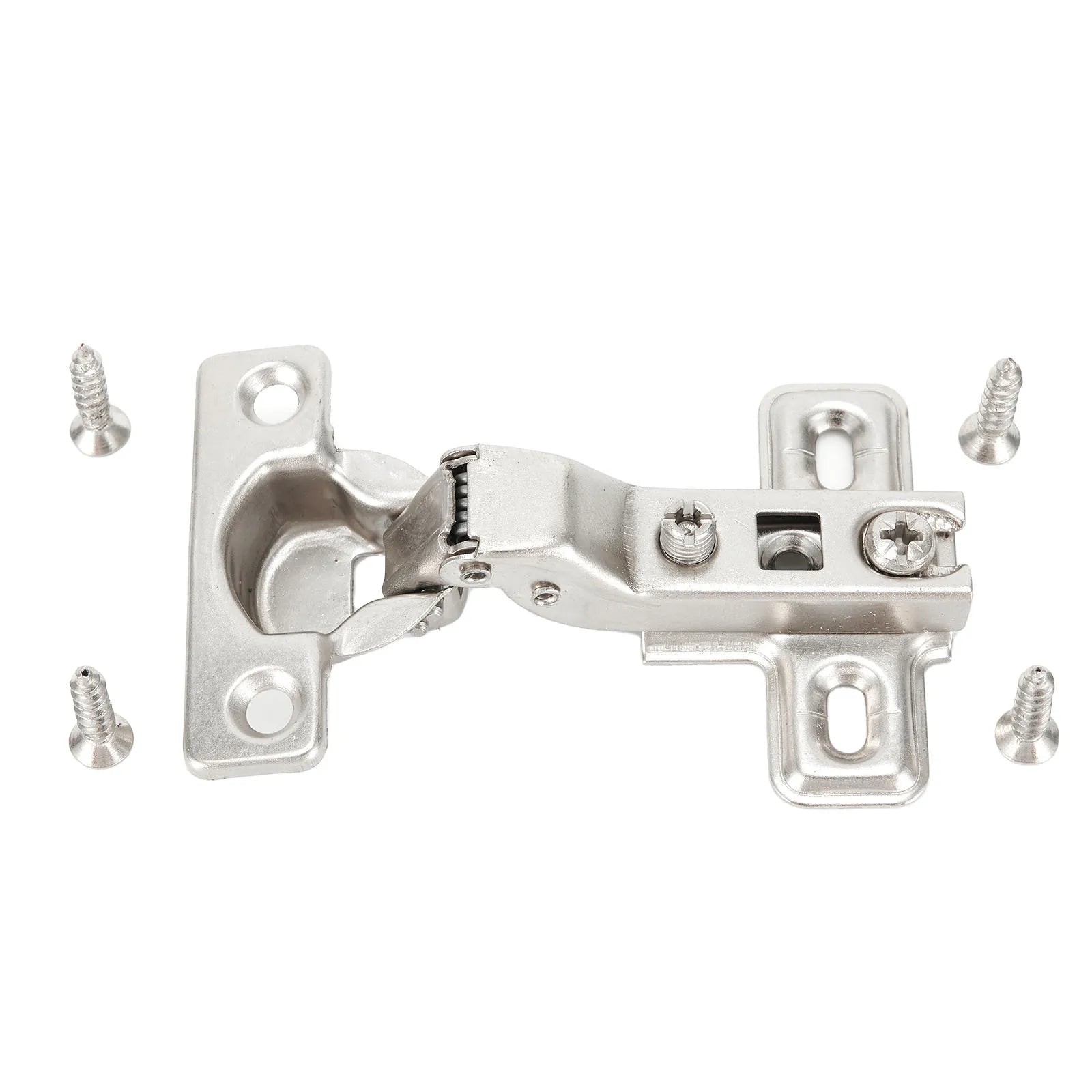 2Pcs 25mm Small Furniture Hinge Soft Close Hydraulic Damper Hinge For Kitchen Cabinet Cupboard Door Hinges Buffering Hardware