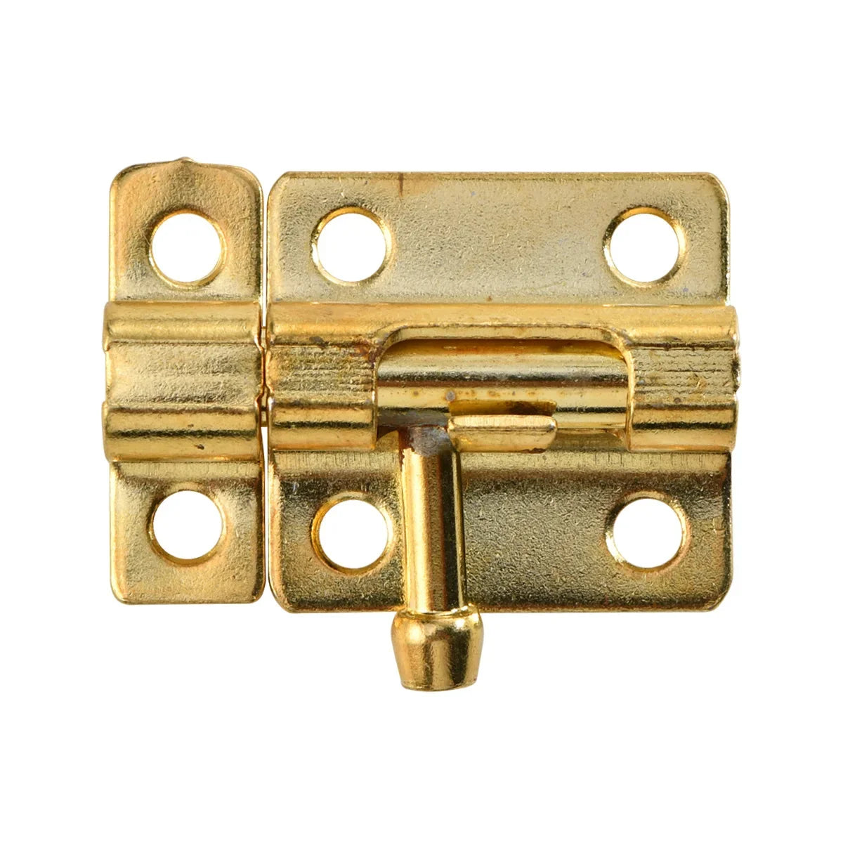 Door Security Slide Latch Lock with 6 Screws , 1 Pack/2 Pack Keyless Entry , Duty Iron Sliding , Easy to Install Gate