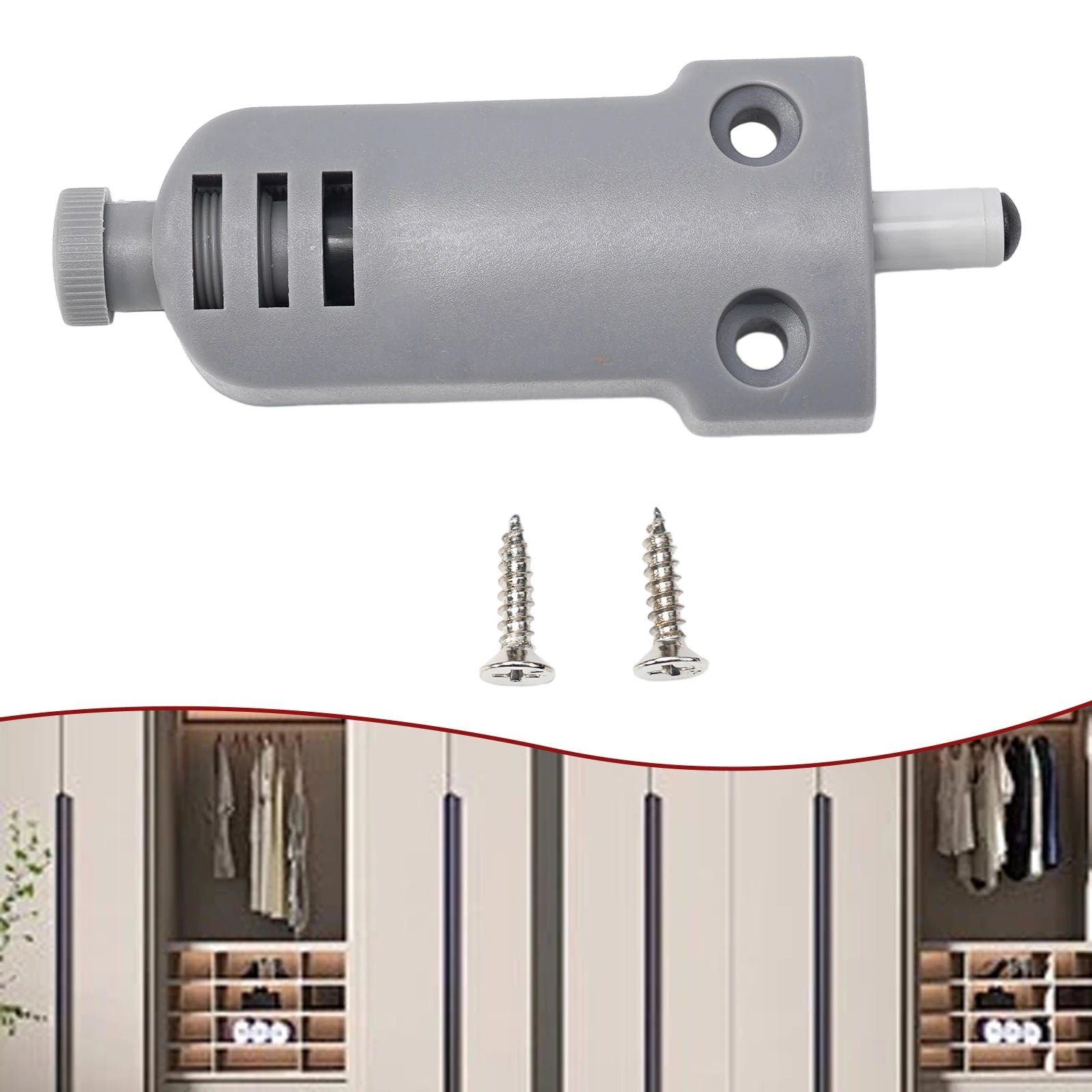 Door Close Damper Buffers Door Piston Wardrobe Cupboard Cabinet Soft Close Cabinet Hinges Silent Muffler Furniture Hardware