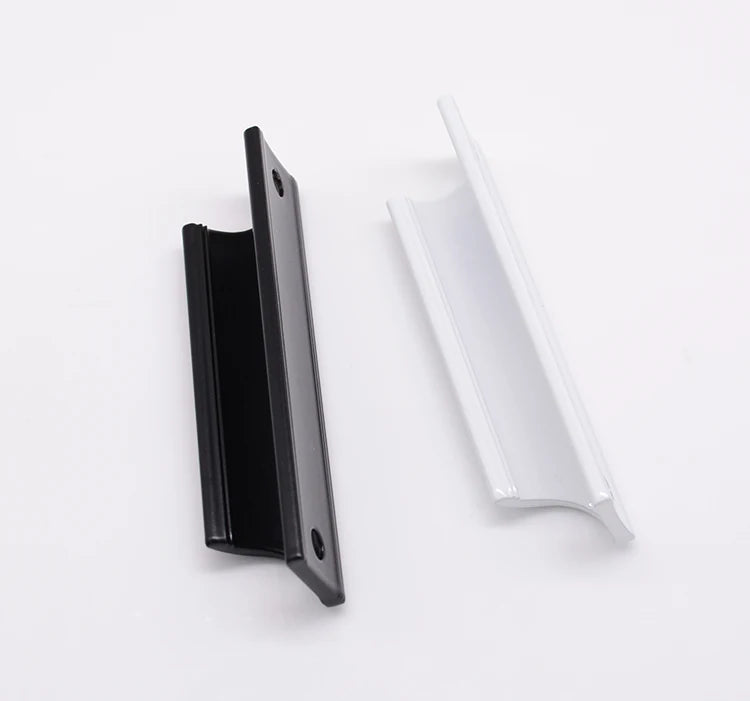 New Aluminum Alloy Door Handle Push-pull Balcony Gate Window Pulls Knob Furniture High Quality