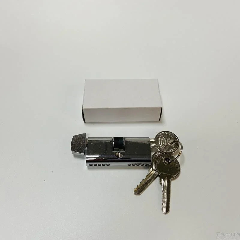 Lock Cylinder 54mm Double Door Single Door Indoor Anti-theft Aluminum Alloy Plug-in Door Lock Hook Lock Bladder