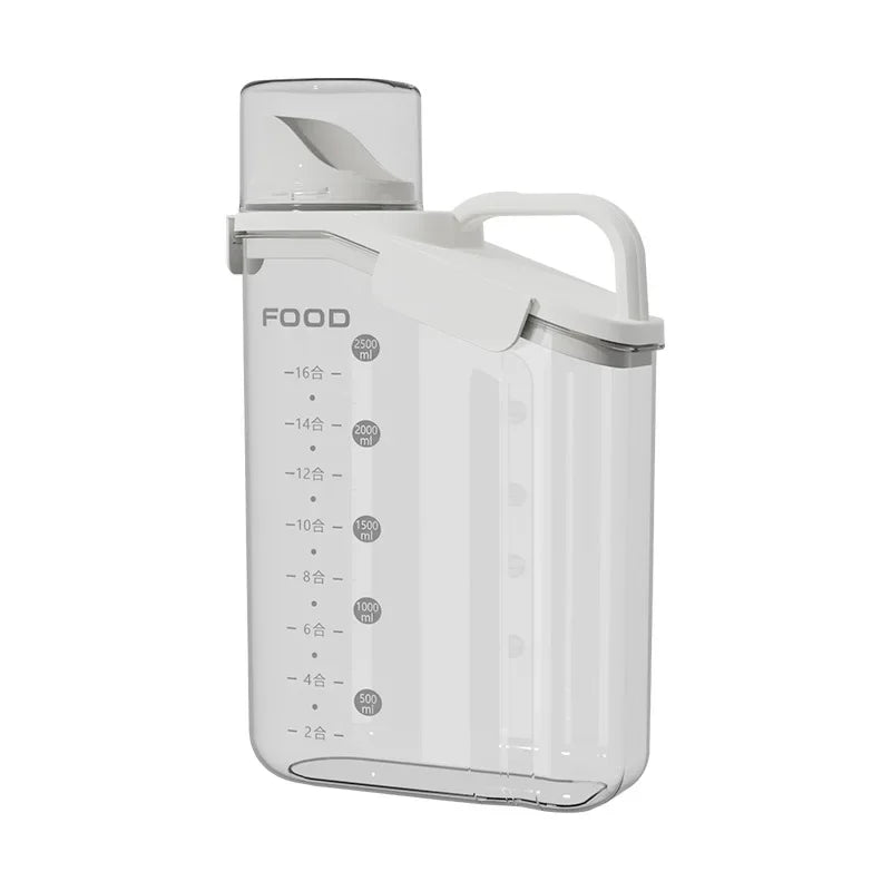 Airtight Food Storage Containers Cereal Dispenser Cereal Container Storage Box Rice Dispenser Grain Dispenser Kitchen Organizer