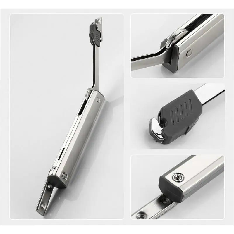 Kitchen Cabinet Hydraulic Hinge Heavy Duty Adjustable Door Support Soft Close Lift Up Randomly Stop