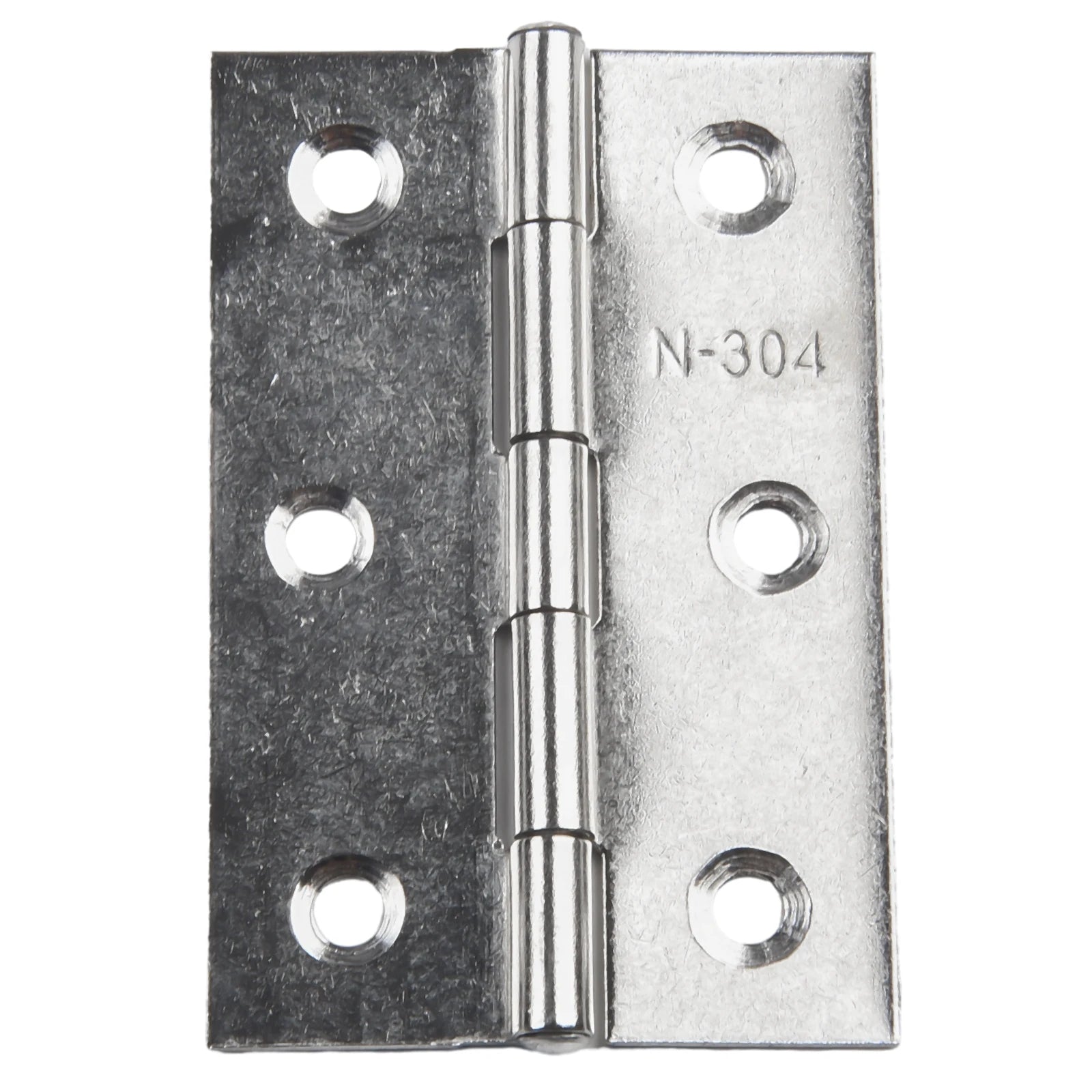 10PCS 3inch Door Hinge Stainless Steel Flat Hinges Window Cabinet Hinges Door Connector Bookcase Wooden Box Furniture Hardware