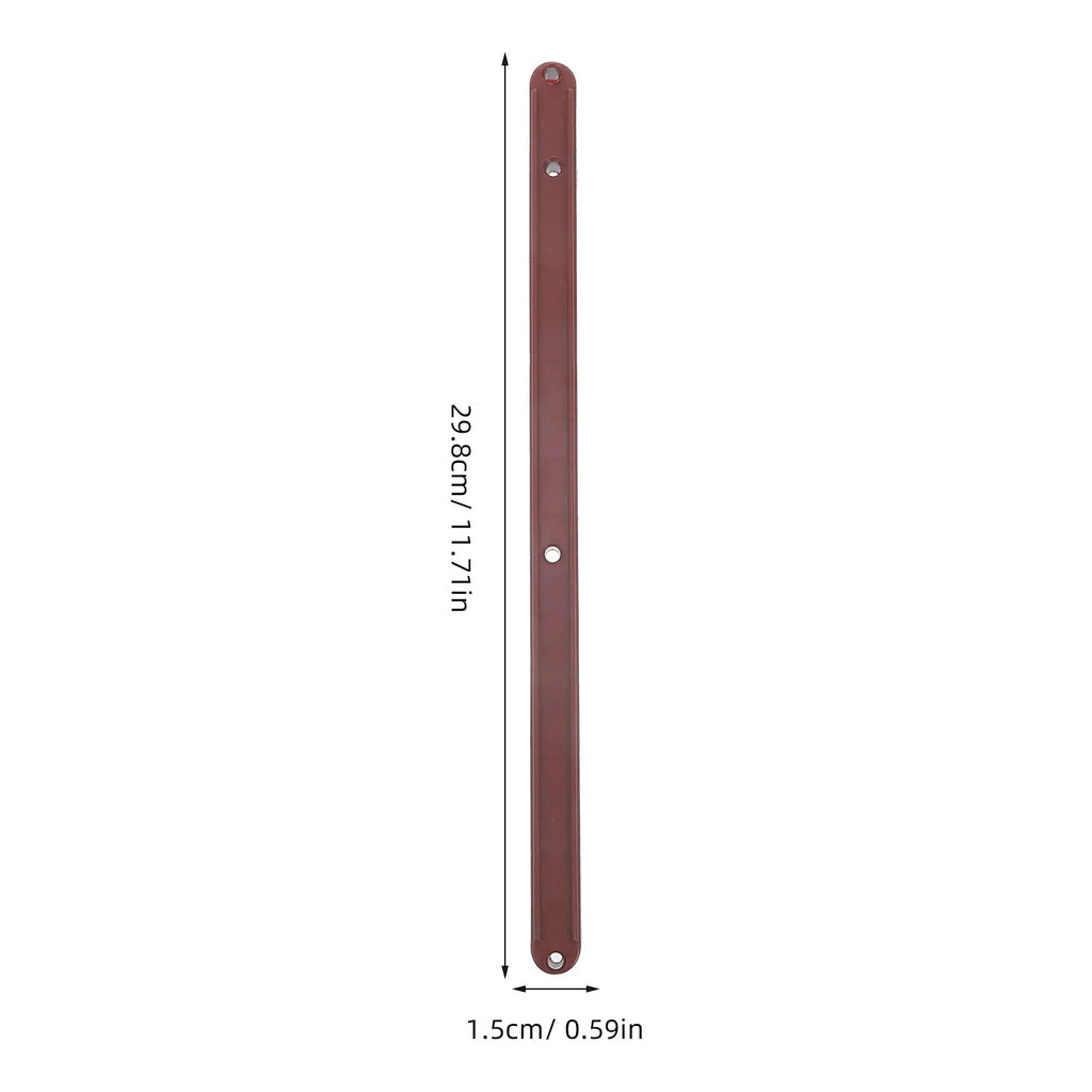 2pcs Drawer Slides Bottom Mount Heavy Duty Furniture Guide Rails For Kitchen Cabinet Wardrobe Replacement Plastic Runner Track