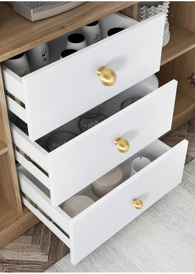 Brass Round Ball Furniture Handles Drawer Knobs Cabinet Gloden Wardrobe Door Pulls  Modern Minimalist Bathroom cabinet