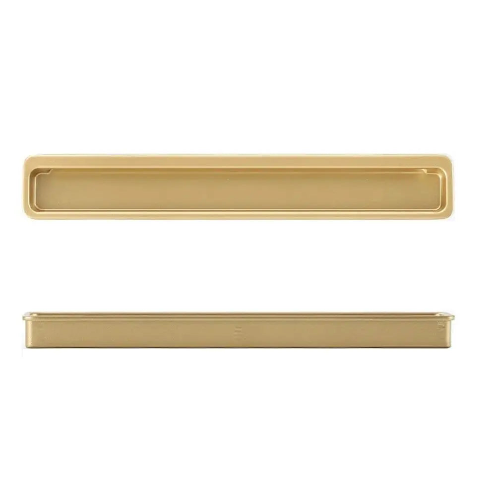 Modern Style Furniture Handle Metal Invisible Recessed Cabinet Door Handle Embedded Design Convenient