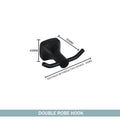 Matte Black Bathroom Accessories Set Wall Mount Stainless Steel Clothes Hook Toilet Paper Holder Towel Bar Hardware Pendant