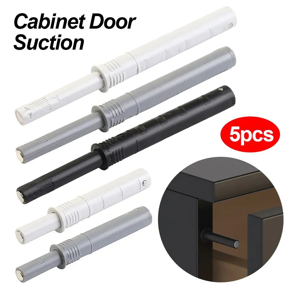 5Pcs Furniture Door Stopper Soft Quiet Close Closer Concealed Cabinet Rebounder Dampers Buffers for Kitchen Cabinet Drawer