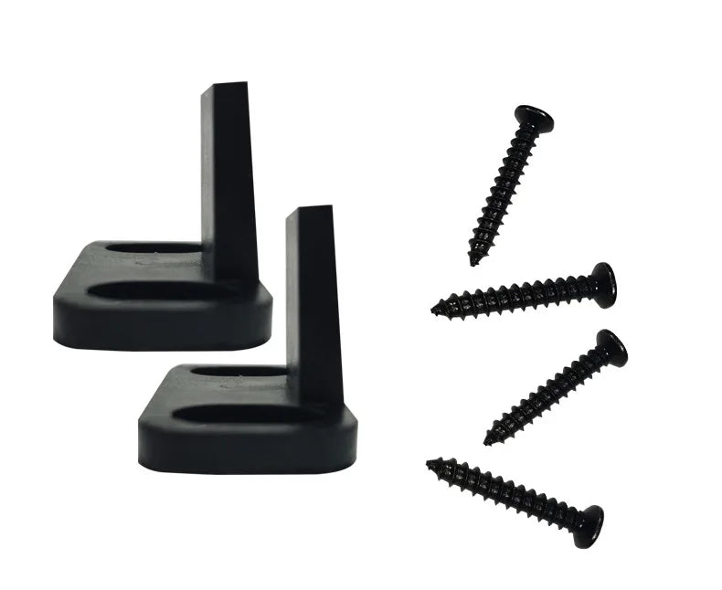 2PCS Barn Door Sliding Door Slides Rails Floor Guide Stay Roller For Sliding Barn Door Bottom Swing Stopper Hardware Accessories