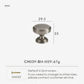 Nurlin Solid Brass Nickel Brushed Luxurious Silver French Modern Cabinet Handles Tbar Wardrobe Knobs