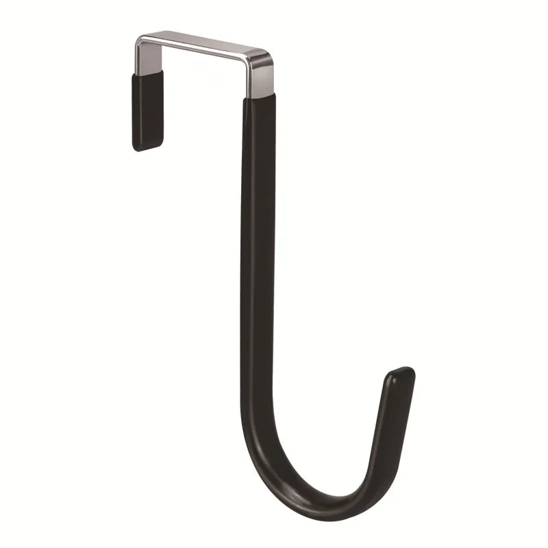 Door Hangers Hooks with Rubber Organizer Hook for Living Room Bathroom Bedroom Kitchen Hanging Key Clothes Towel Hat Coat Robe