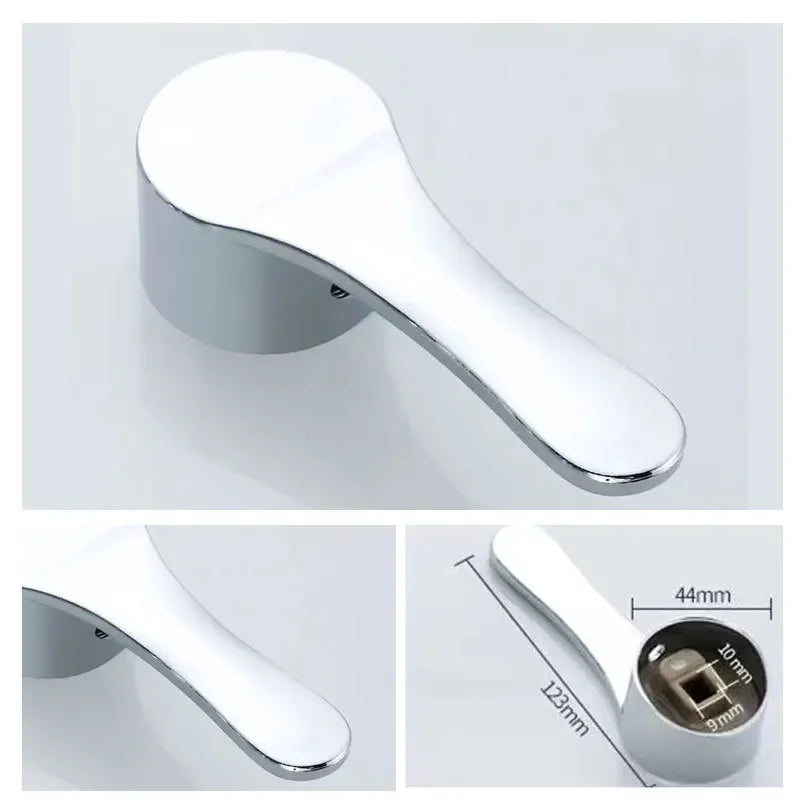 Bathroom Hot and Cold Faucet Basin Faucet Handle Accessories Handle Accessory Kitchen Sink Shower Handle Accessory