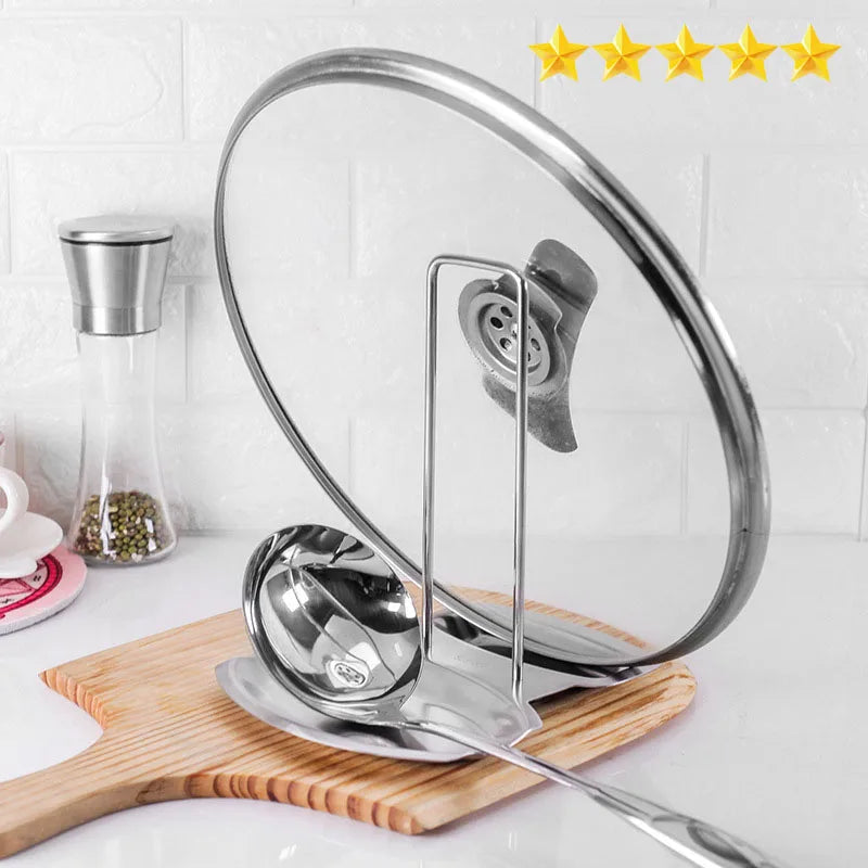 【Hot sales】Lid organizer, spoon organizer, POTS and pans storage rack, cutting board rack to keep your kitchen cluttered