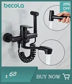 Bathroom Accessories Black Wall ABS Shower Mounting Brackets Black Shower&Spray 2 Function Handheld Sprinkler Balck 150CM Hose