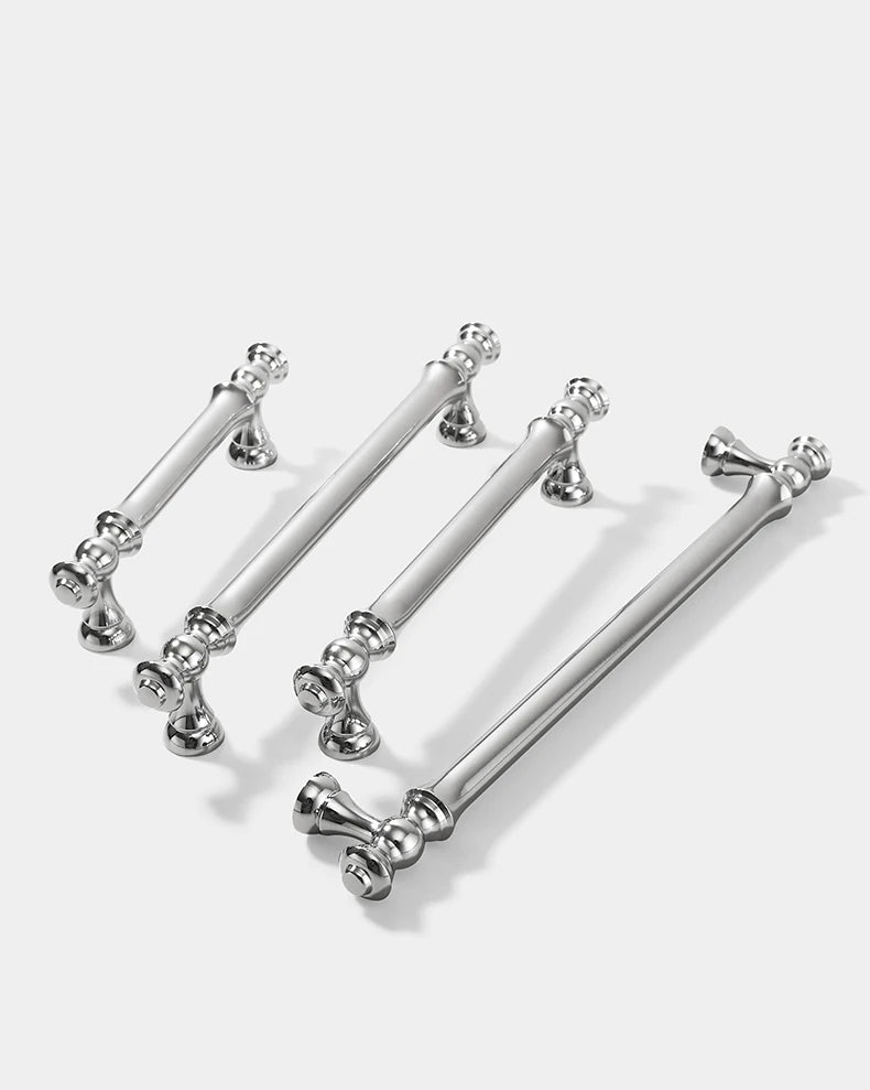 Furniture handles for kitchen cabinets, dressing table drawers, and wardrobes, durable and suitable for home decoration