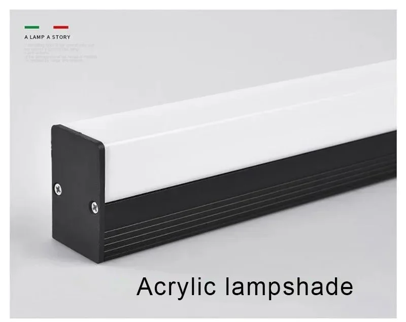 Mirror Front Light LED Waterproof Wall Lamp for Bathroom Interior Wall Light Makeup Wall Sconce Simple Bedroom Lamp Sconce