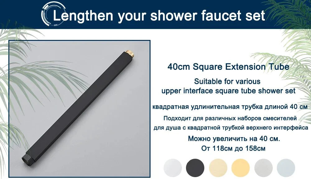Bathroom Shower System Set Brushed Gold Hot Cold Bathroom Faucet Accessories Rain Shower Head Hot Cold Bathroom Shower Set