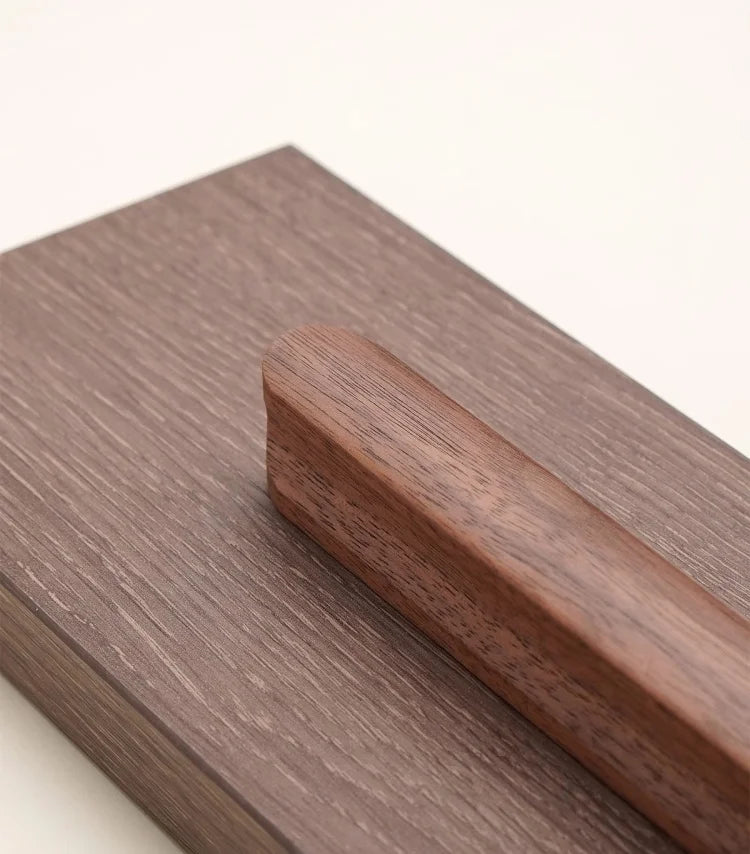 Modern Nordic Solid Wood Cabinet Handles Eco-Friendly Child-Safe Drawer Pulls for Kids Room Furniture Wooden Cabinets Pull