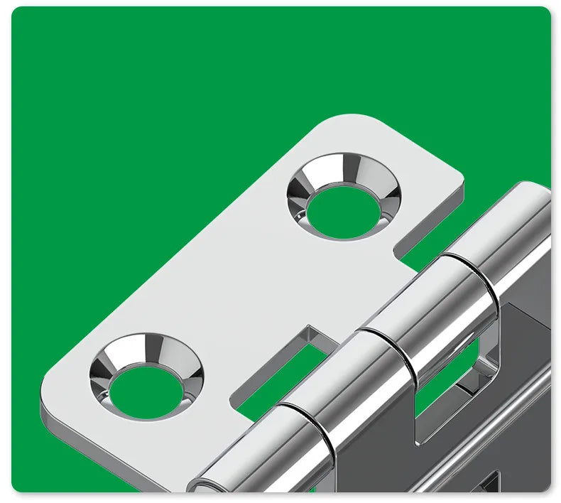 5pcs Stainless Steel 270 Degrees Opening and Closing Buffer Hinge Cabinet Door Mechanical Hinges Furniture Hardware with Screw