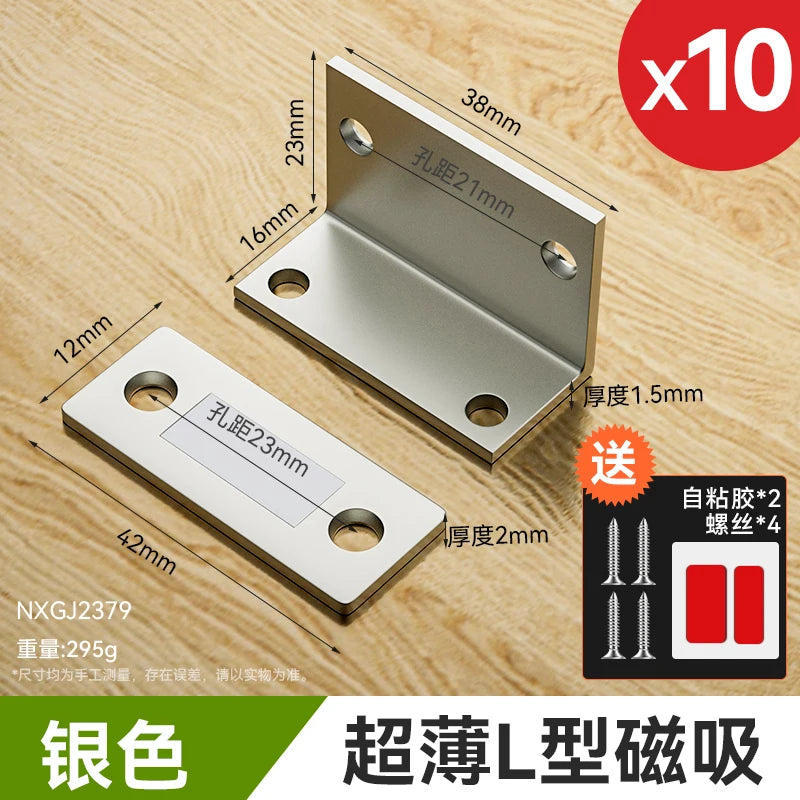The Magnetic Sliding Door Wardrobe System Adopts A Self-aligning Magnetic Strip Mechanism, Featuring High Magnetic Adhesion