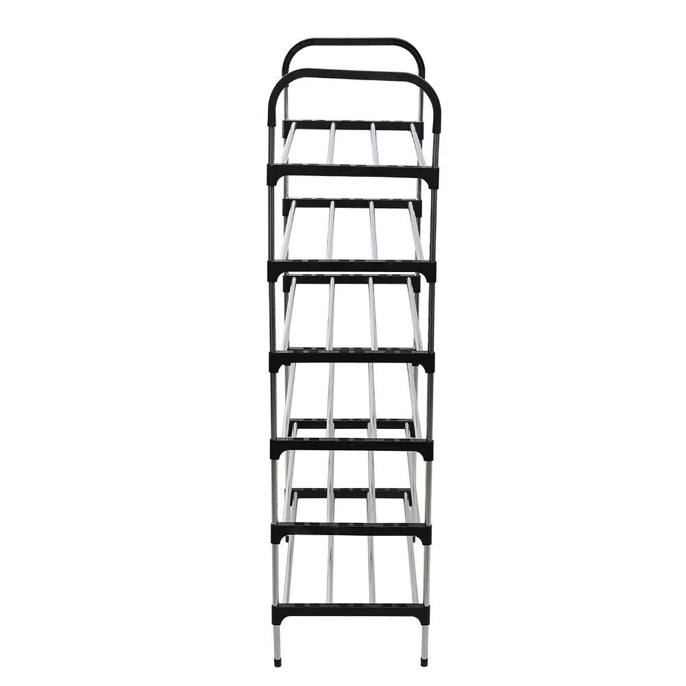 Multi-layer simple shoe rack entrance door storage rack household shoe rack can be stacked to save space shoe rack