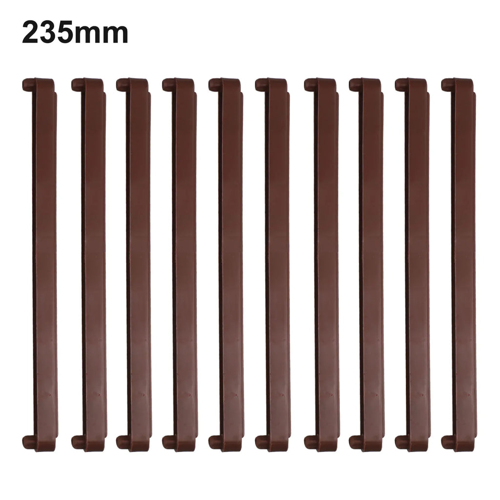 10 Pieces Plastic Drawer Slides Replacement Draw Runners 180 235 298mm Suitable for Drawers and Cabinet Grooves