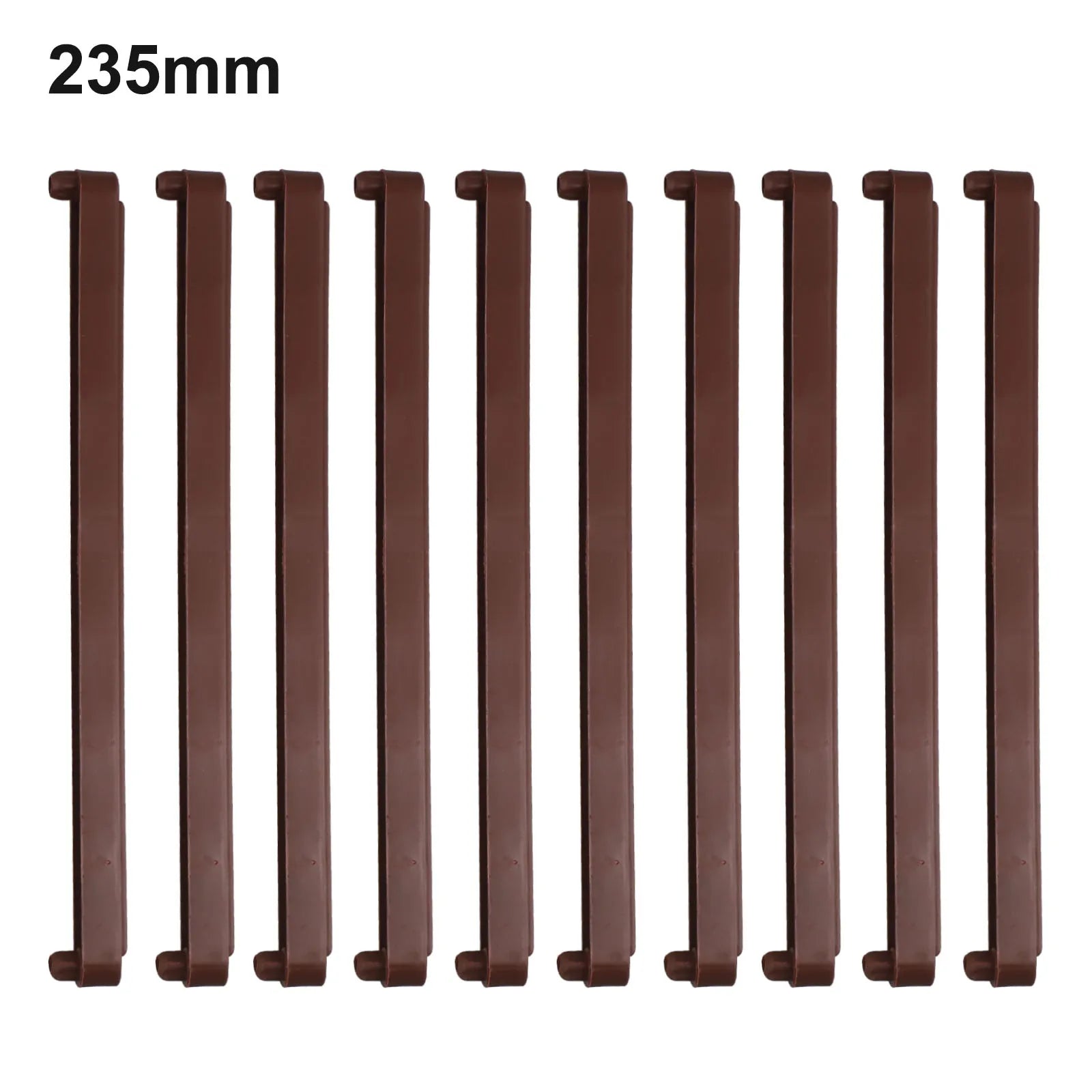 10 Pieces Plastic Drawer Slides Replacement Draw Runners 180 235 298mm Suitable for Drawers and Cabinet Grooves