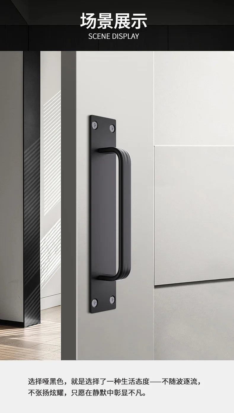 WV No-drill door handle aluminum alloy small handle for wooden doors windows, sliding doors, glass sliding doors cabinet drawers