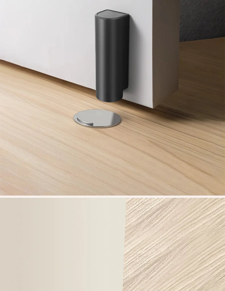 Magnetic Door Stopper -Avoiding Door Damage, Prevents Door Slamming Protects Walls For All Door Materials, Door Hardware