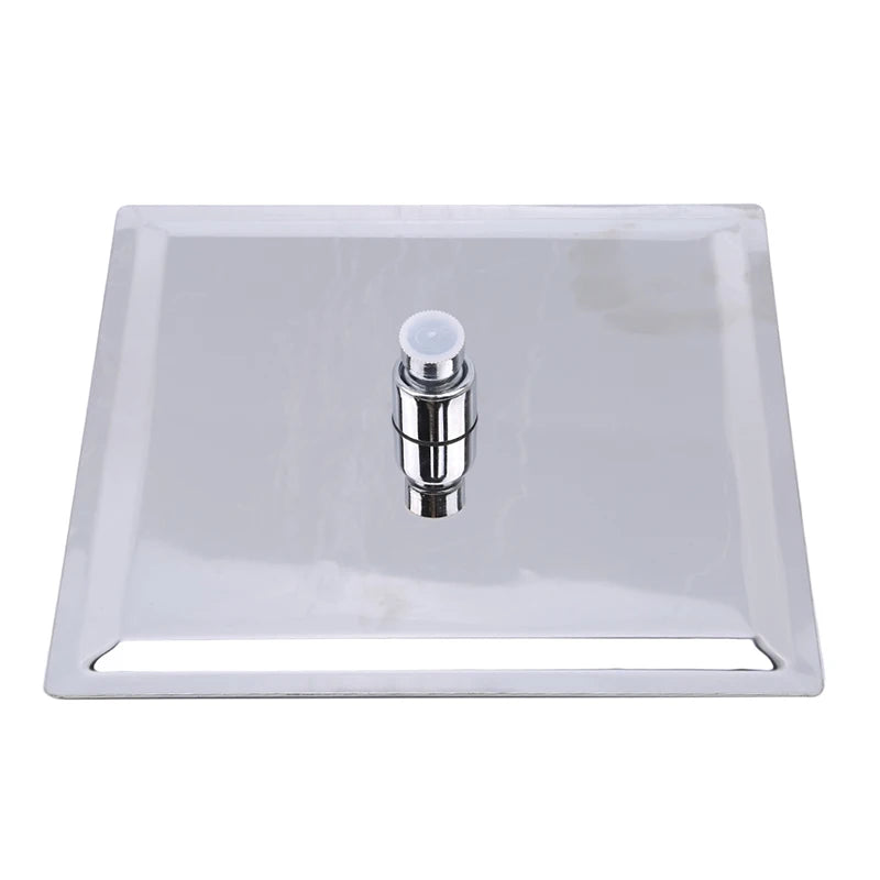 6/8/10 Inch Ultra-thin Waterfall Shower Heads Stainless Steel High Quality Square Round Portable Practical Rainfall Shower Head