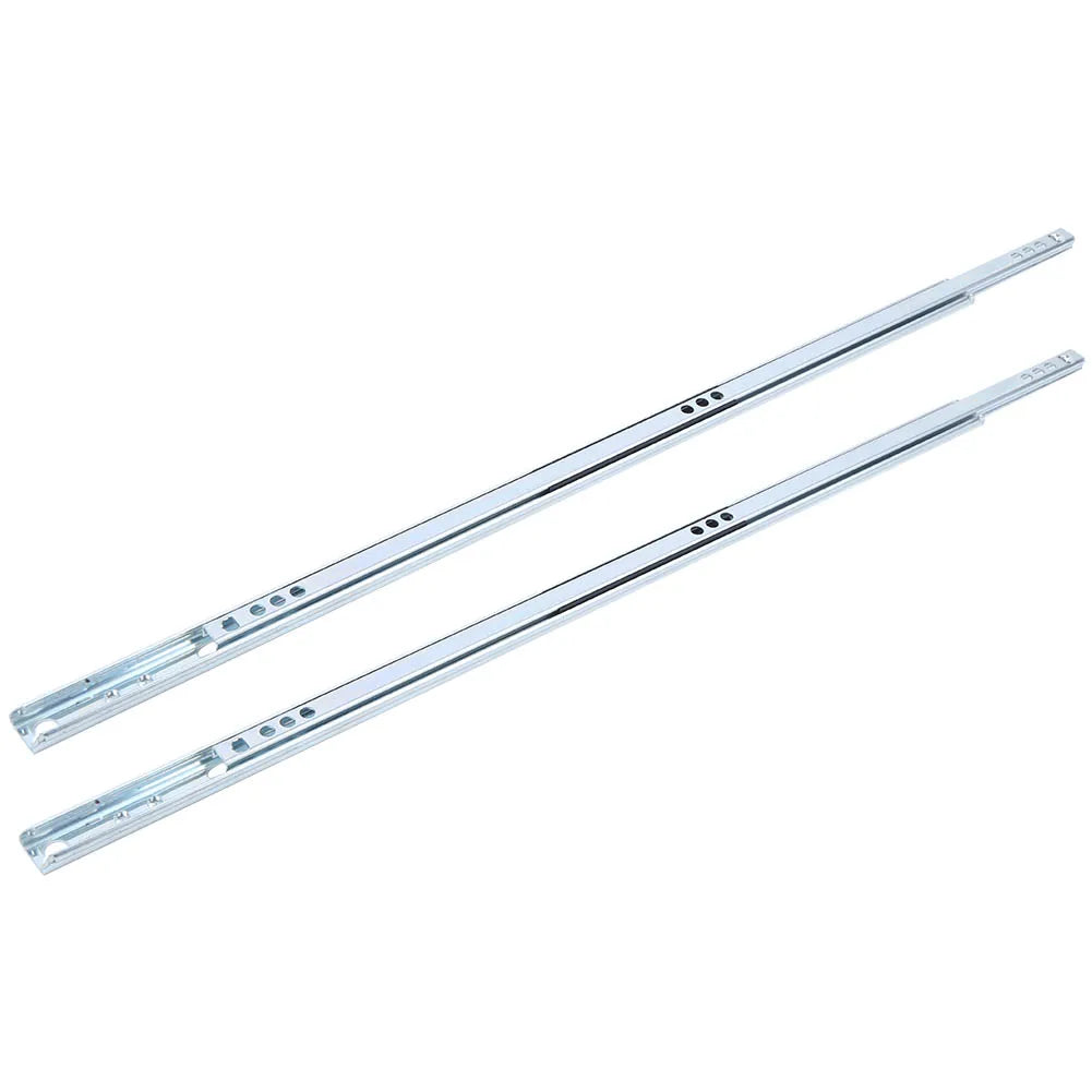 2Pcs/Set 450x17mm Drawer Steel Ball Slide Rail Hardware Accessory for Cabinet Closets Drawer Ball Bearing Slide Drawer Hardware