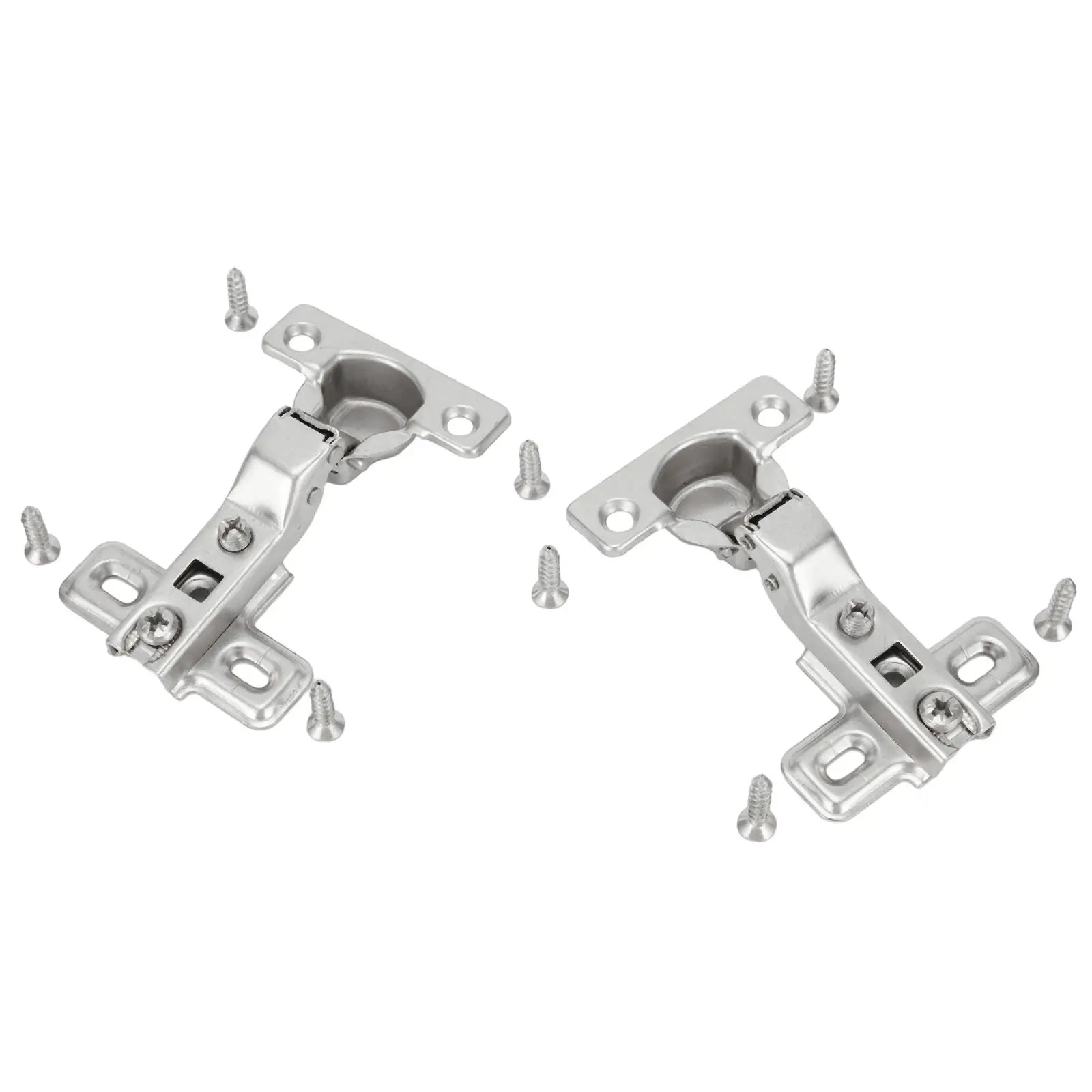 2Pcs/set 25mm Small Furniture Hinge Soft Close Hydraulic Damper For Kitchen Cabinet Cupboard Door Hinges Buffering Hardware