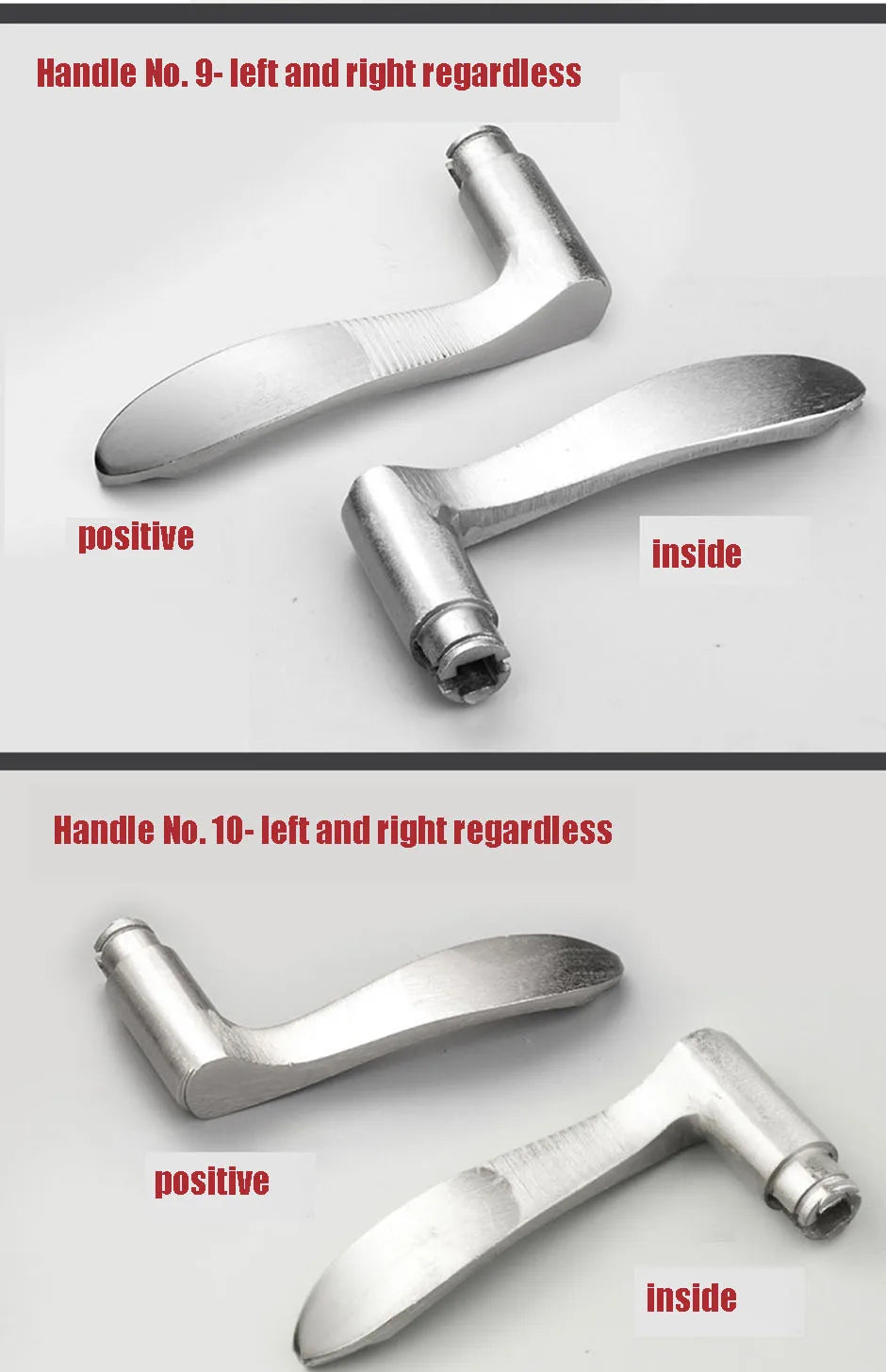 Solid Handle For Anti-theft Door Durable Non Rusting  Thickened Material Household Door Room Bedroom Universal Handle