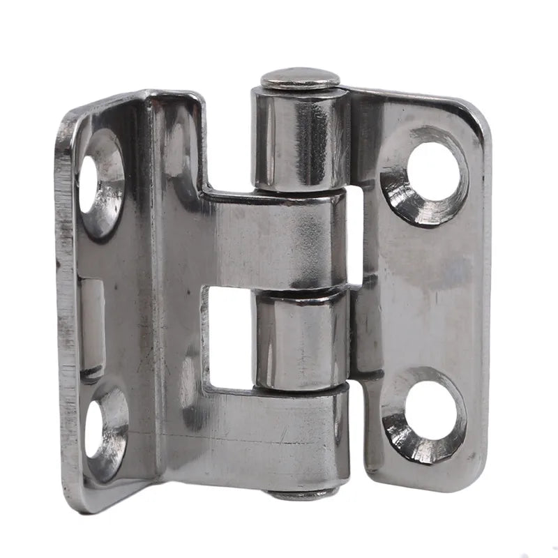 Cast Door Butt Hinges Four-section Stainless Steel Precision Casting Hinge For Yacht Furniture Doors Accessories