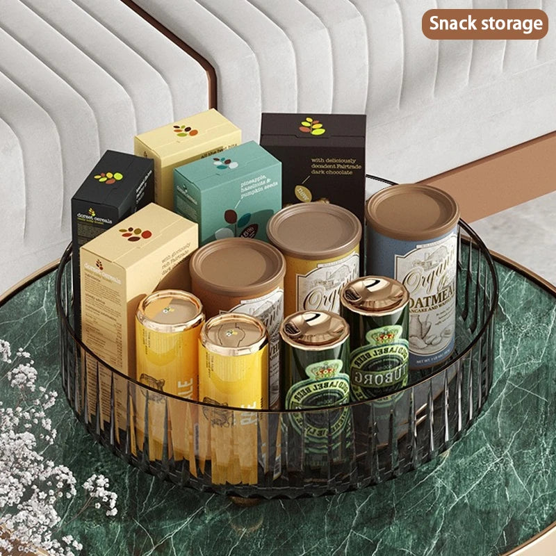 Rotating Spice Rack For Home Kitchens Multi-Functional Storage Tray For Seasoning Bottles And Jars, And Cosmetics