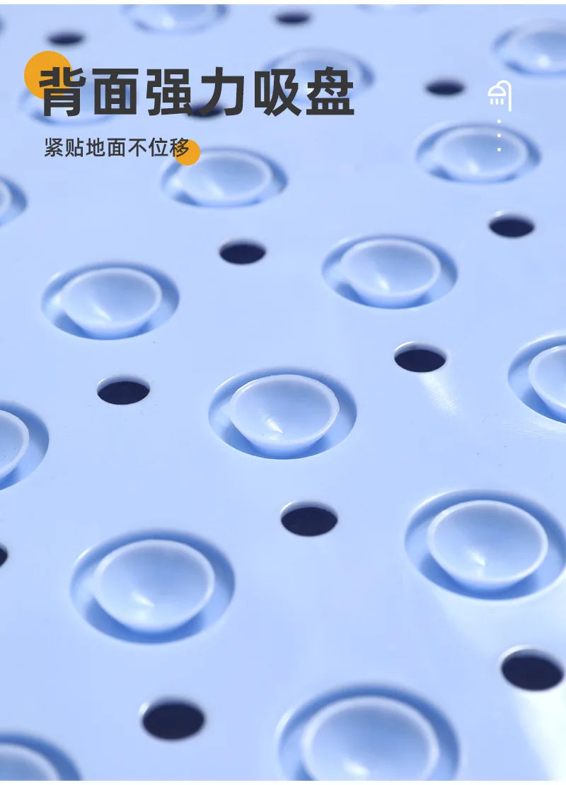 Household Bathroom Non-slip Toilet Floor Mat Toilet Anti-drop Mat Bathtub Massage Mat