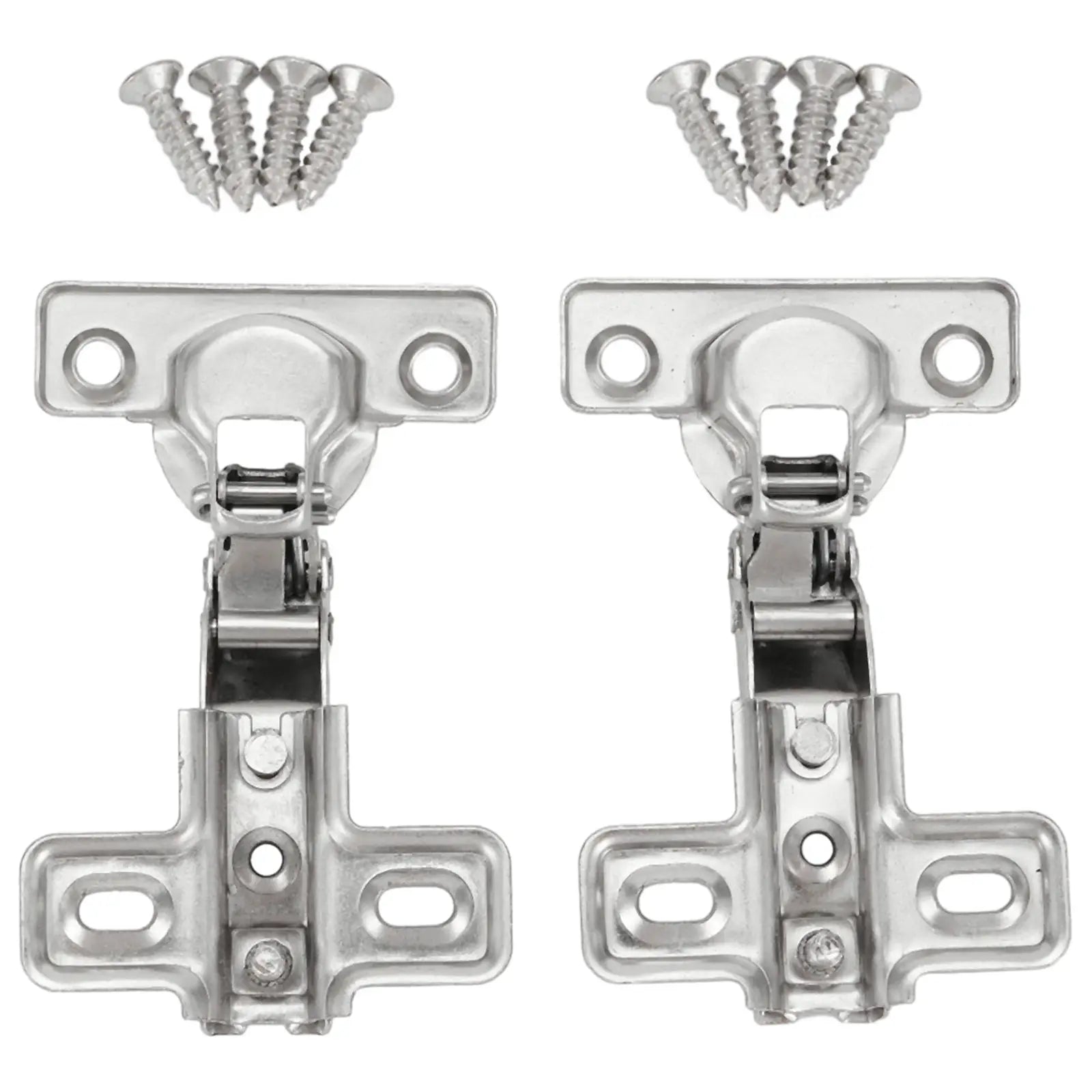 2Pcs/set 25mm Small Furniture Hinge Soft Close Hydraulic Damper For Kitchen Cabinet Cupboard Door Hinges Buffering Hardware
