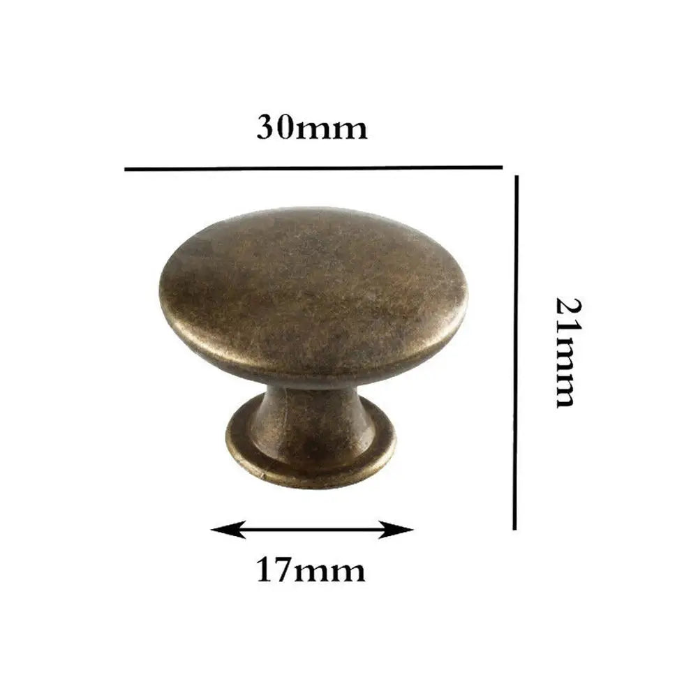 5 Colors Round Cabinet Knobs Mini Knob Cabinet Handles Metal Drawer Hand Pulls Kitchen Cabinet Door Wardrobe Handles Hardware