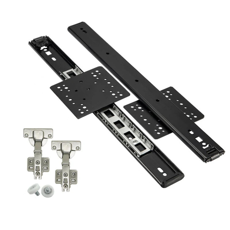 Furniture Interior Extension Cabinet Drawer Slides Soft Closing Heavy Duty Pocket Door Sliding System Easy installation