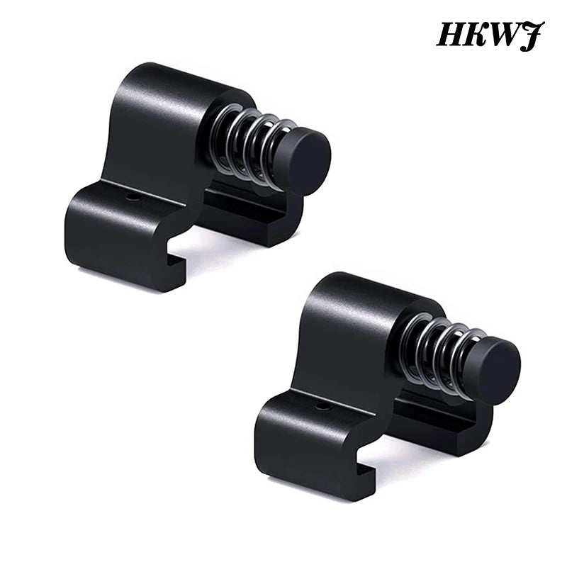 Sliding Barn Door Stopper for 40mm Width Flat Track Adjustable Door Stoppers Replacement Part Rail Track Hardware Accessories